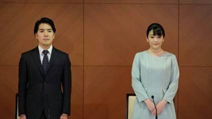 Aşkı prensesliğe tercih eden Mako Japonya’dan ayrıldı