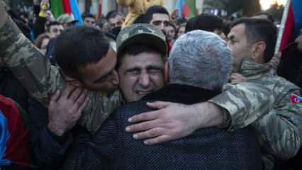 Azerbaycanın Karabağ'daki zaferinin üzerinden bir yıl geçti	