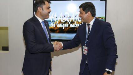 Bakan Kurum Tacikistan Çevre Koruma Bakanı ile görüştü