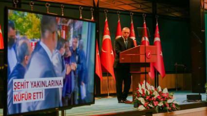 Başkan Erdoğan, Lütfü Türkkan'ın kirli geçmişini ortaya döktü