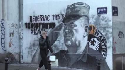BM'den Sırbistan'da savaş suçlusu Mladic'in duvar resminin korunmasına tepki