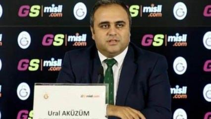 Galatasaray'da Ural Ak&uuml;z&uuml;m istifa etti