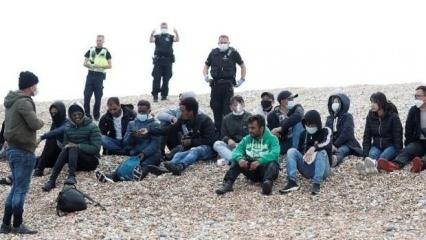 İngiltere'ye göçmen geçişlerinde yeni rekor kırıldı