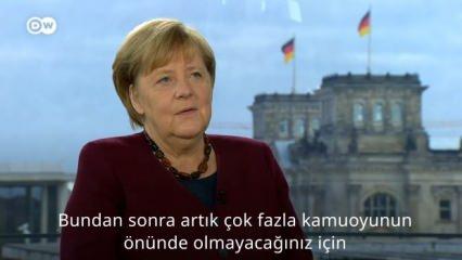 Merkel'den veda röportajı: Beni en çok zorlayan iki şey oldu