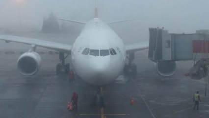 Sabiha Gökçen Havalimanı'ndan sis açıklaması