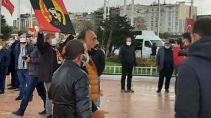 Taksim'de Atatürk'ü anma töreninde CHP'lilere tepki: Hiçbiriniz Atatürk diyemiyorsunuz