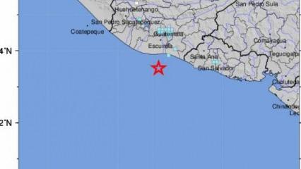 Guatemala açıklarında 5.8 büyüklüğünde deprem