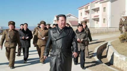 Kuzey Kore lideri Kim, inşası devam eden "model" şehir Samjiyon'u ziyaret etti