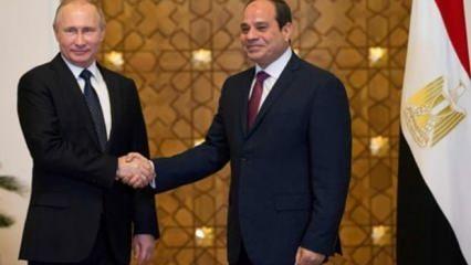 Putin ve Sisi, ikili iş birliğini ve bölgesel konuları görüştü