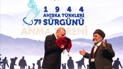 YTB Ahıska Türklerinin yanında 
