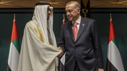 Zayid al Nahyan'dan Cumhurbaşkanı Erdoğan'a teşekkür telgrafı