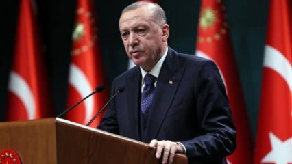 Başkan Erdoğan açıkladı: Hedef 100 milyar dolar!