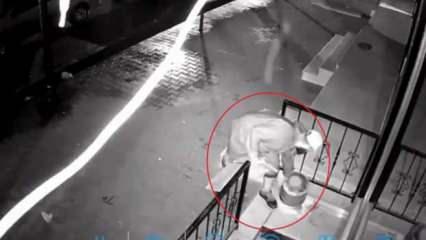 Bursa'da garip bir olay! Hırsız gözüne kestirdiği evin çöp kovalarını çaldı