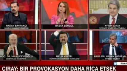 Canlı yayında İYİ Partili Aytun Çıray'a sert tepki: Hadsiz, kapat telefonu!