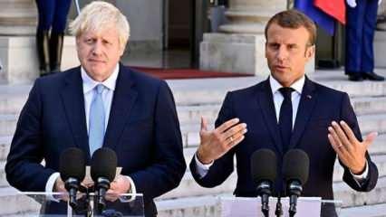 Emmanuel Macron, Boris Johnson'un 'göçmen' mektubuna yanıt verdi