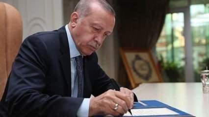 Erdoğan imzayı attı! Çok sayıda kurum ve kuruluşa yeni atamalar