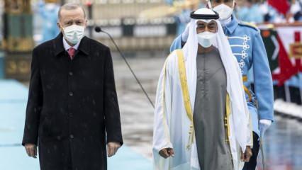 Erdoğan, Zayed'le Ankara'da görüştü! Türkiye ile BAE arasında kritik anlaşmalar