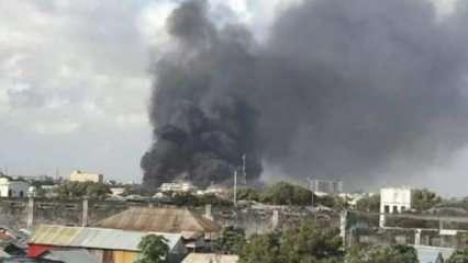 Mogadişu'da şiddetli patlama: Çok sayıda ölü var