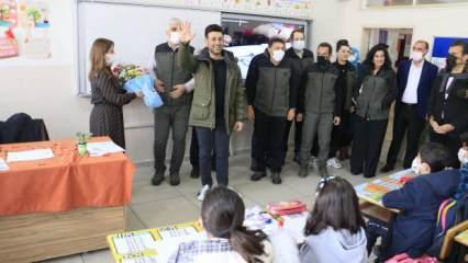 Sosyal medyadan fidan isteyen Nurcan öğretmene Öğretmenler Günü sürprizi