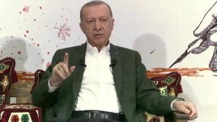 Başkan Erdoğan'dan Kılıçdaroğlu'na: Sana veya avanene hesap verme sorumluluğu yoktur