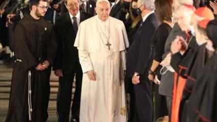 Papa Franciscus, Kıbrıs Rum kesimi temaslarını tamamladı