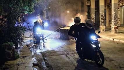 Atina'da polis kurşunuyla ölen Grigoropulos'u anma eyleminde olay çıktı