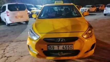 Beyoğlu'nda "ikiz plakalı" taksiye 20 bin lira ceza