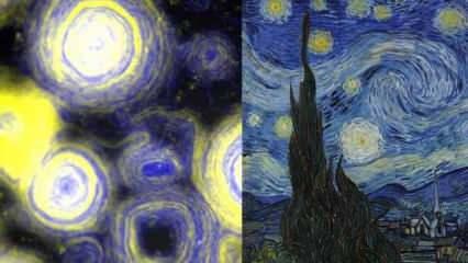 Mutant bakteriler yanlışlıkla Van Gogh'un tablosunu yaptı