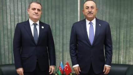 Çavuşoğlu Pakistan’da Azerbaycanlı ve Afganistanlı mevkidaşlarıyla görüştü
