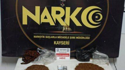 Kayseri'de aile boyu uyuşturcu ticareti: Anne, baba ve oğul gözaltında