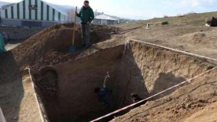 Van'da ilk kez Perslere ait mezar bulundu