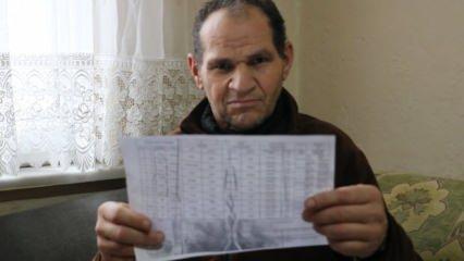 Zonguldak’ta 43 yıllık baba mücadelesi! Hiç tanımadığı kişinin nüfusuna kaydettirildi