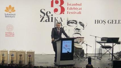 13. İstanbul Edebiyat Festivali Sezai Karakoç temasıyla başladı
