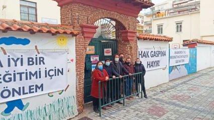 Atina Türk okullarının yarısını kapattı