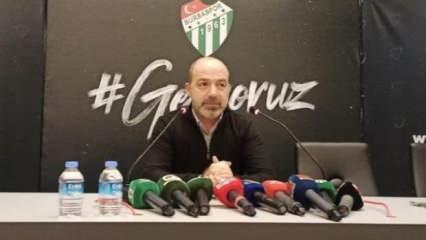 Bursaspor'da yeni teknik direktör açıklandı! 'Prensipte anlaştık'