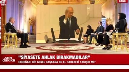 Cumhurbaşkanı Erdoğan: Bay Kemal şirazesini kaybetti