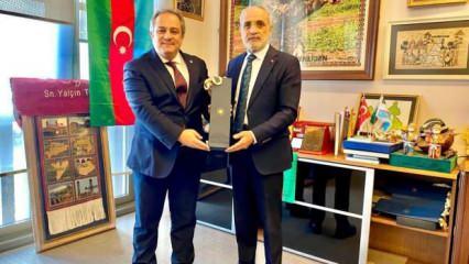 Prof. Dr. Mustafa Necmi İlhan’dan, Cumhurbaşkanı Başdanışmanı Topçu’ya ziyaret