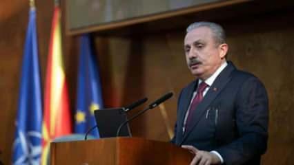 TBMM Başkanı Şentop'tan Kuzey Makedonya'ya FETÖ uyarısı