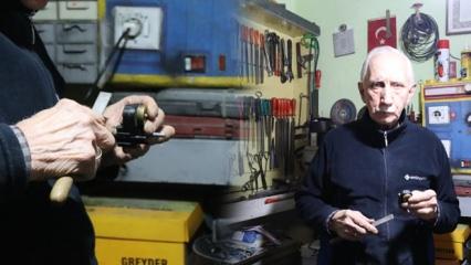 Kayseri'de elektrikli alet profesörü 28 yıldır işini özenle yapıyor