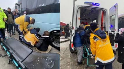 Zonguldak’ta kaza, yolcu minibüsü genç kadına çarptı   