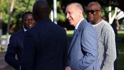 Erdoğan'ın Togo ziyaretinde Türk heyeti şaşkına çeviren olay!