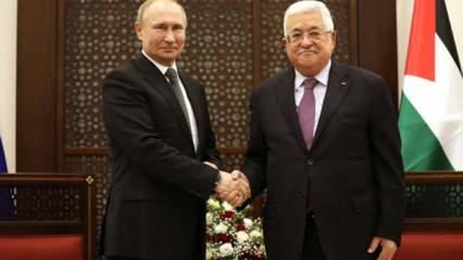 Putin ile Abbas, Filistin meselesini telefonda görüştü