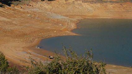 Keşan'da baraj doluluk oranı yüzde 8'in altına indi