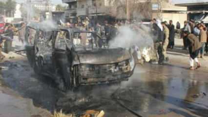 Suriye'de bomba yüklü araç patladı