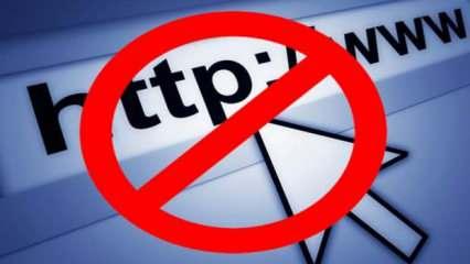 Yasa dışı yayın yapan 302 internet sitesi erişime kapatıldı