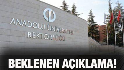 AÖF final sınavları online mı yapılacak? Anadolu Üniversitesi güz dönemi için kararını açıkladı!