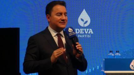 Babacan: Alışılmış bir siyasi parti olmayacağız