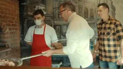 Bakan Kasapoğlu ile Guidetti pizza yaptı
