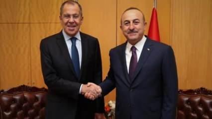 Çavuşoğlu ile Lavrov Kazakistan'ı görüştü