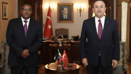 Dışişleri Bakanı Çavuşoğlu, Etiyopyalı mevkidaşıyla telefonda görüştü